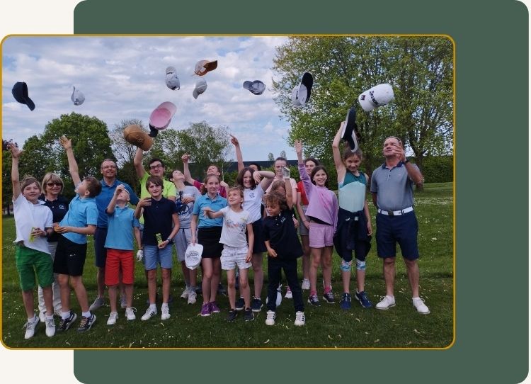 Golf vittel-Hazeau - école de golf - fin de stage