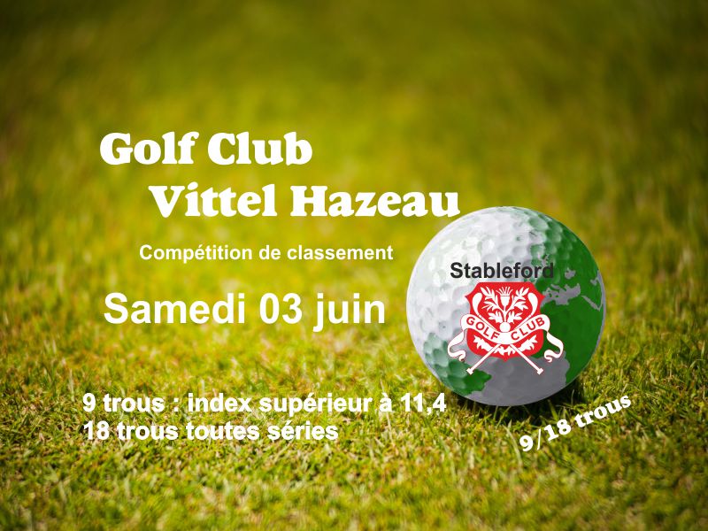 COMPETITION DE CLASSEMENT