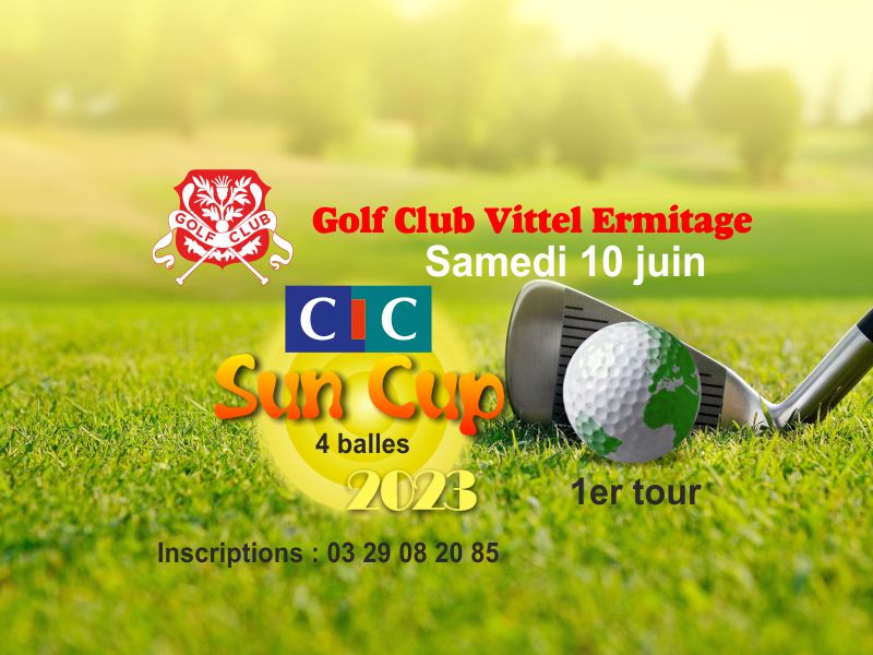SUN CUP 2023 1er tour VITTEL ERMITAGE