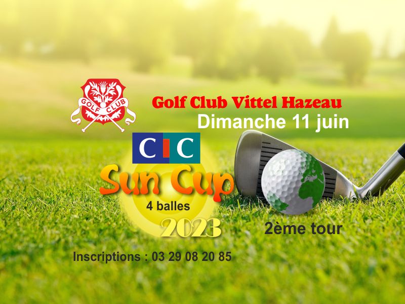 SUN CUP 2023 2me tour GOLF CLUB VITTEL HAZEAU